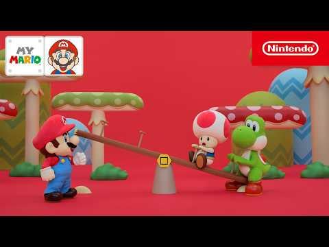 Balancing Act – It's Me, Mario! Stop Motion Shorts, Episode 6 | My Mario