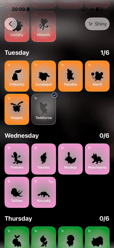 Your checklist for this week: Road to Kalos