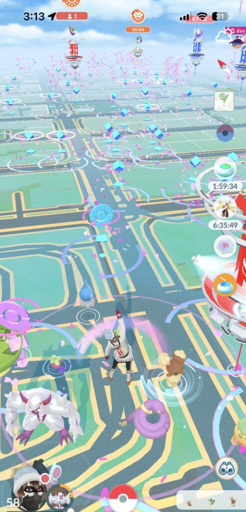 Completely normal lures in midtown Manhattan