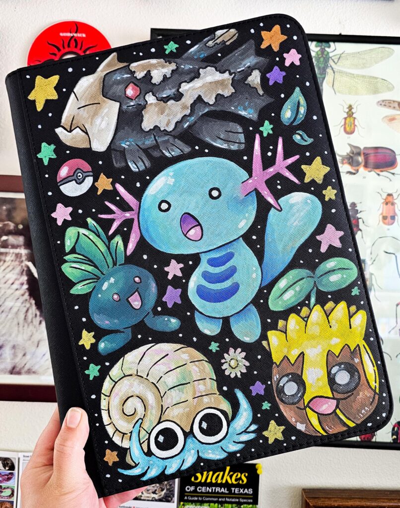 Custom binder with some of my favs! 🌟