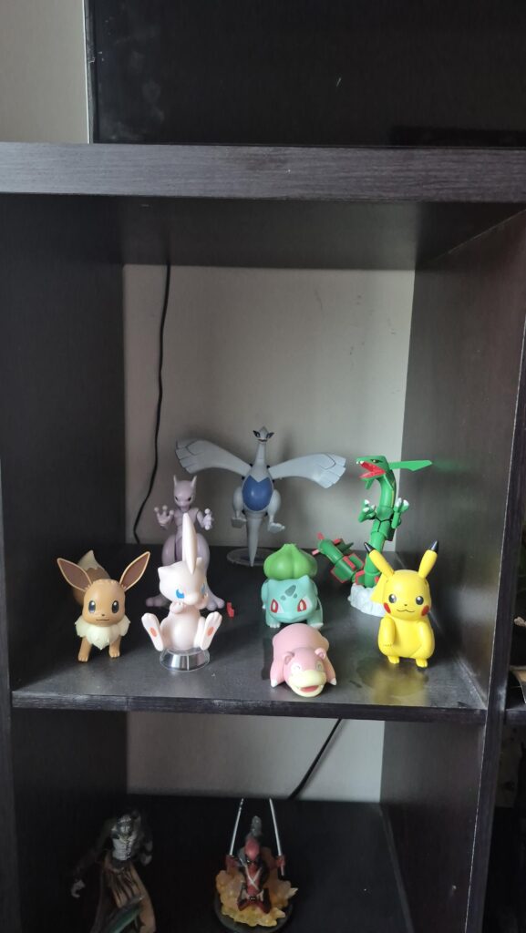 My completed pokemon model kits.. so far