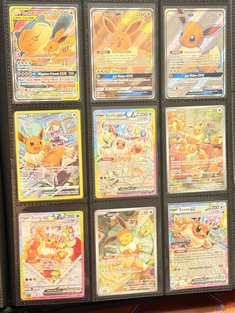 Finally completed my Eevee Page!