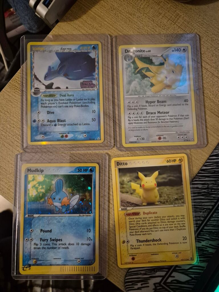 Just helped my friend look through his childhood cards