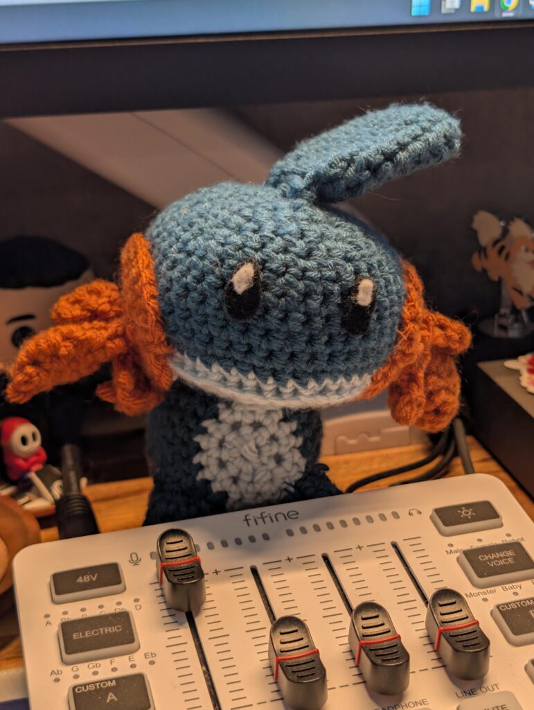 Girlfriend made me a Mudkip for my birthday - She's a keeper