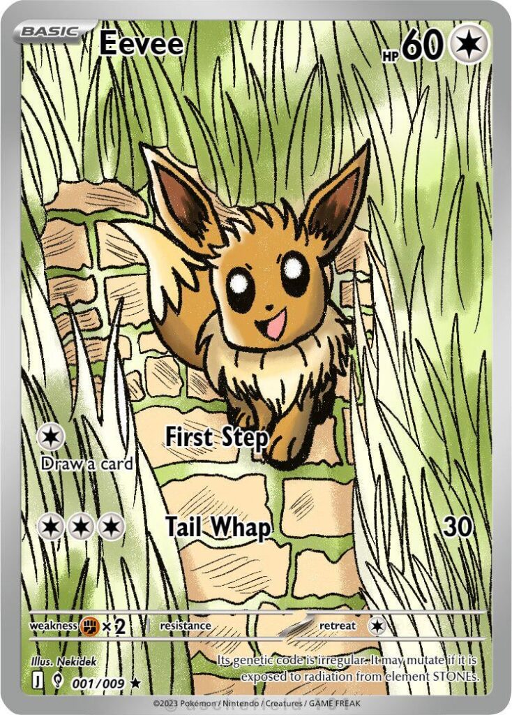 Eevee TCG card
