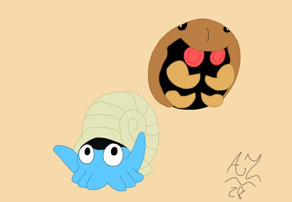 Kanto Fossils (OC)