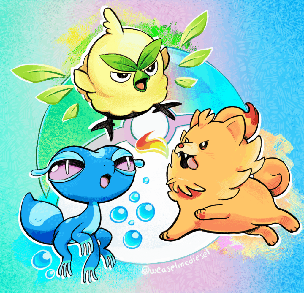 Winds and Waves Starters (my art)