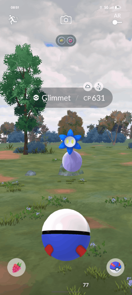 Glimmet in route spawnpool