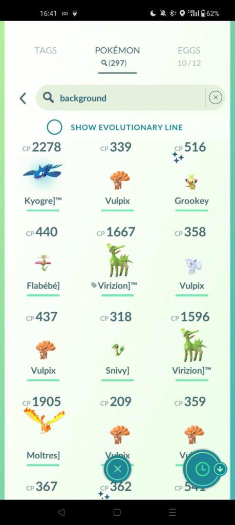 Bugged background Primals?