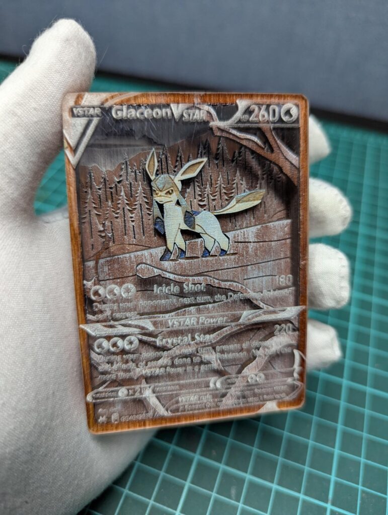 Glaceon card for my girlfriend.