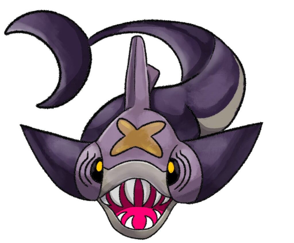 Deep sea shark pokemon