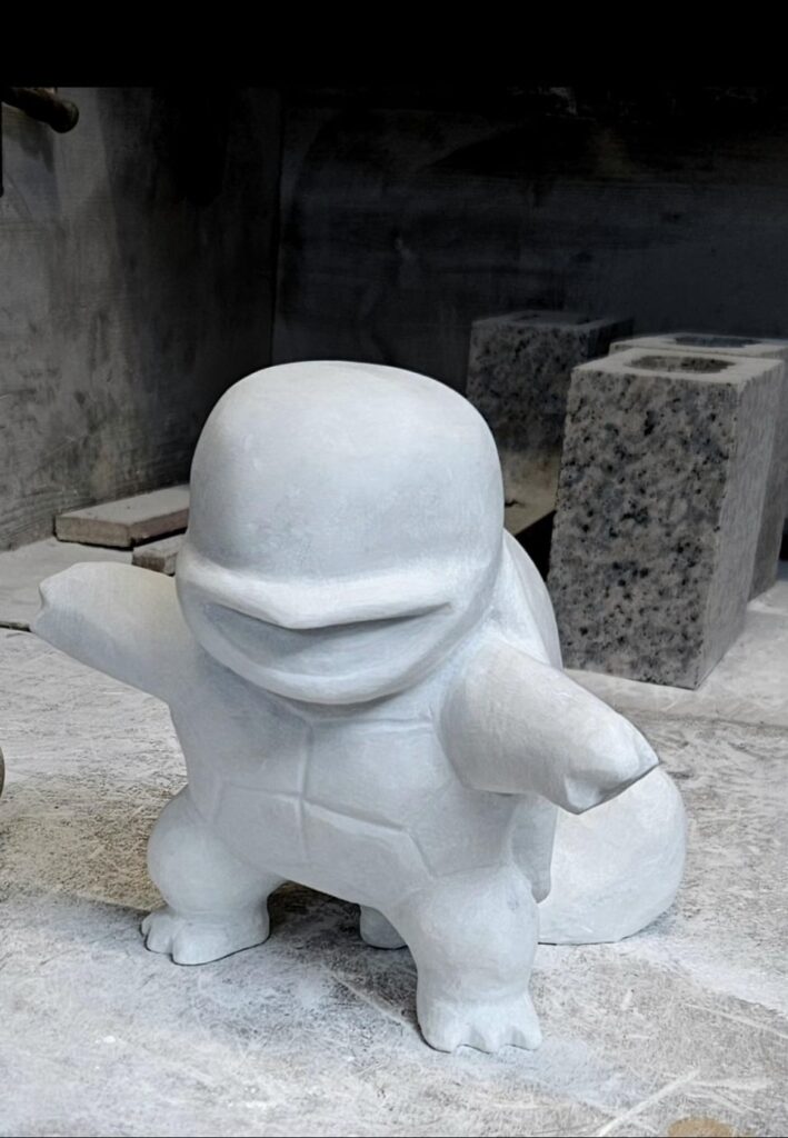 [OC] Squirtle - Marble sculpture WIP