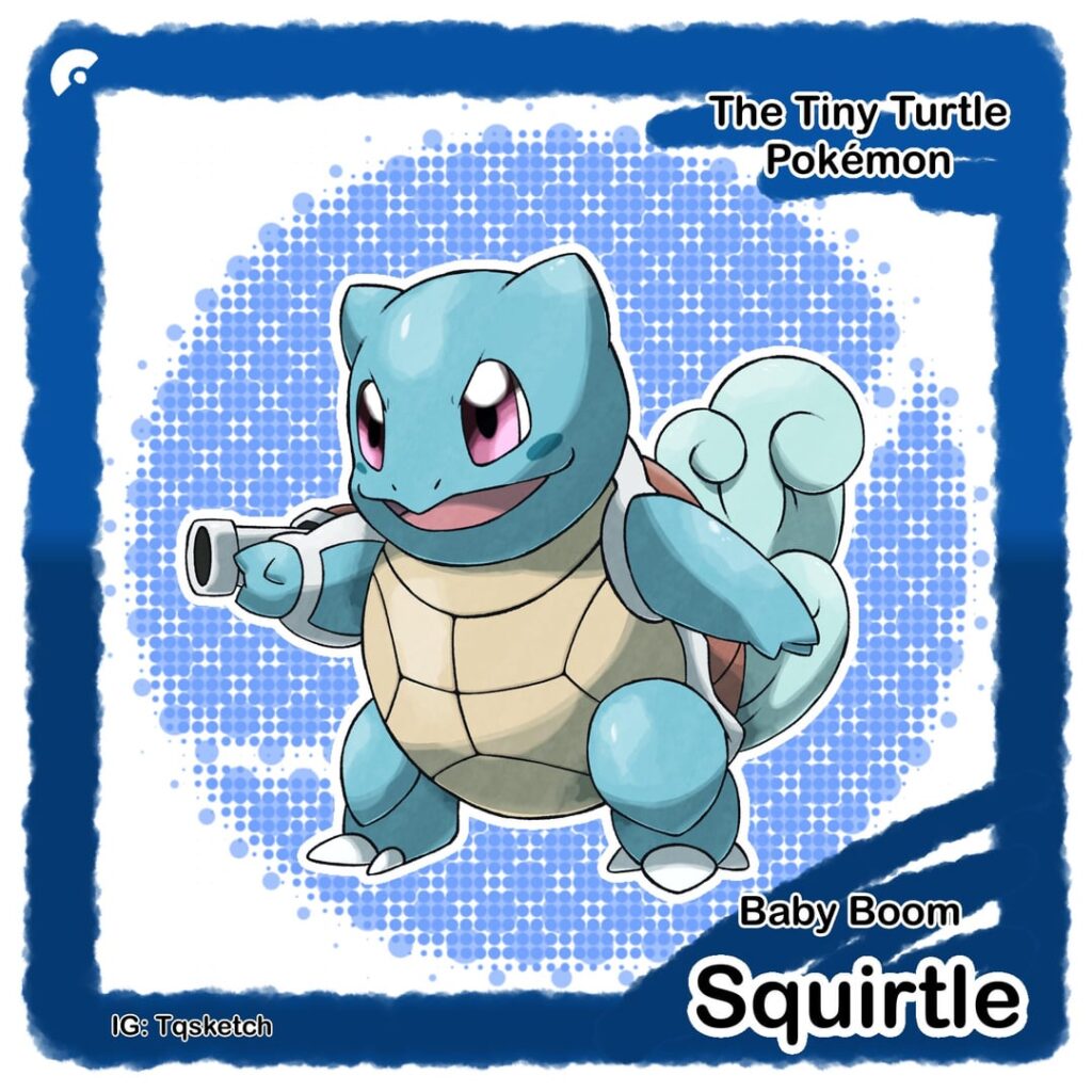 Squirtle Baby Boom!