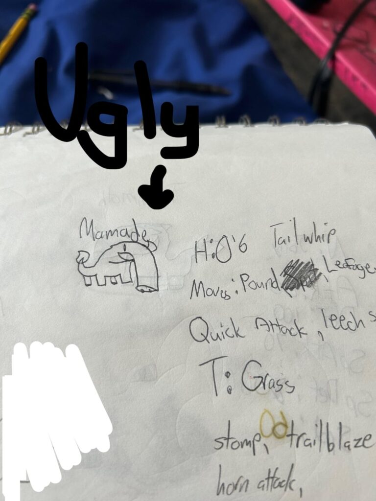 I remade a poorly drawn fakemon I made 5 years ago. I think the difference is kinda drastic.