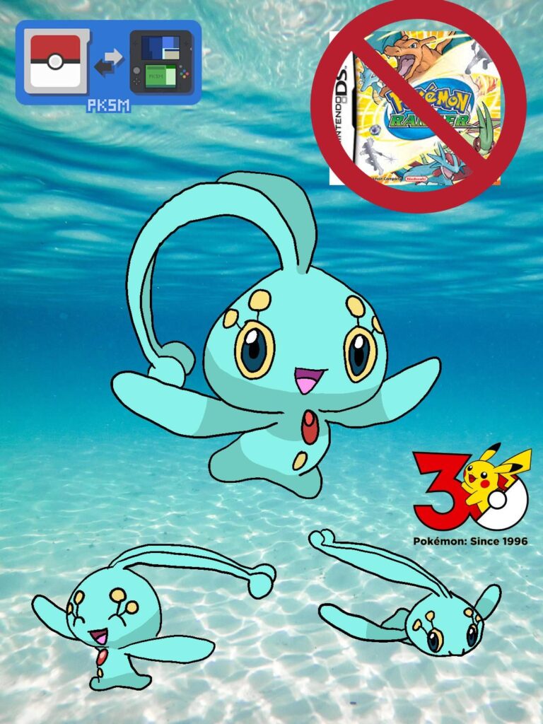 [OC] Shiny Manaphy doodle!