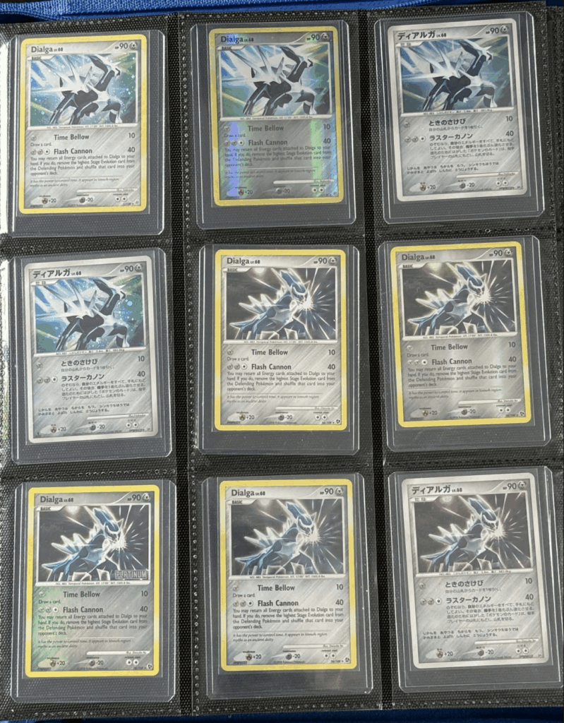 Every Dialga Card In English And Japanese Finally Completed