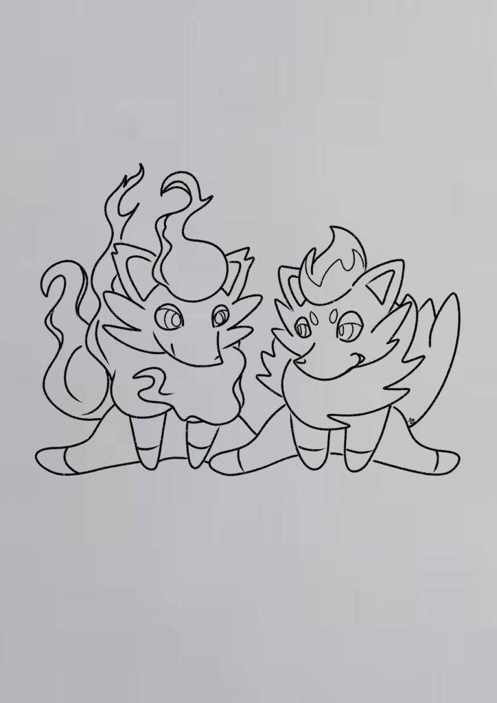 Two buds hanging out (oc)