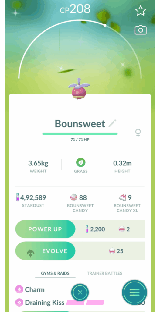 Caught this bean today💜