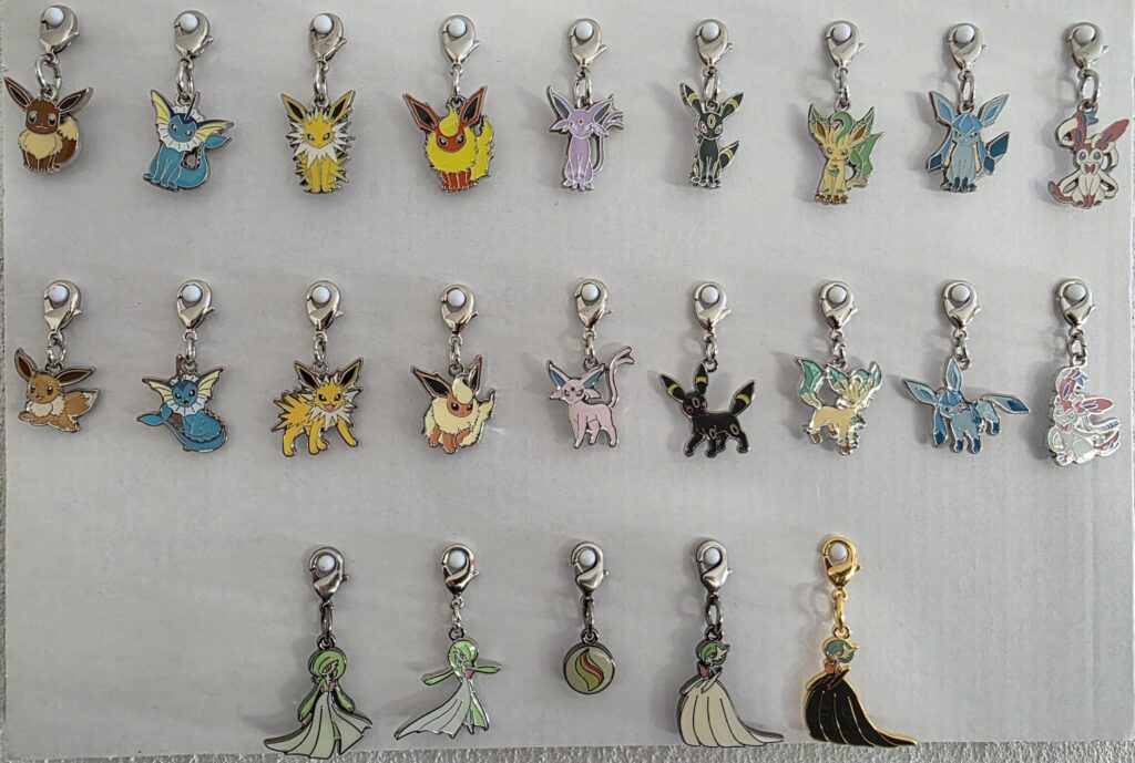 Pokemon Center metal keychains?