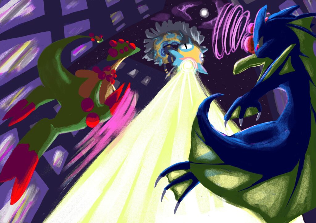 [OC] MegaEvolution battle