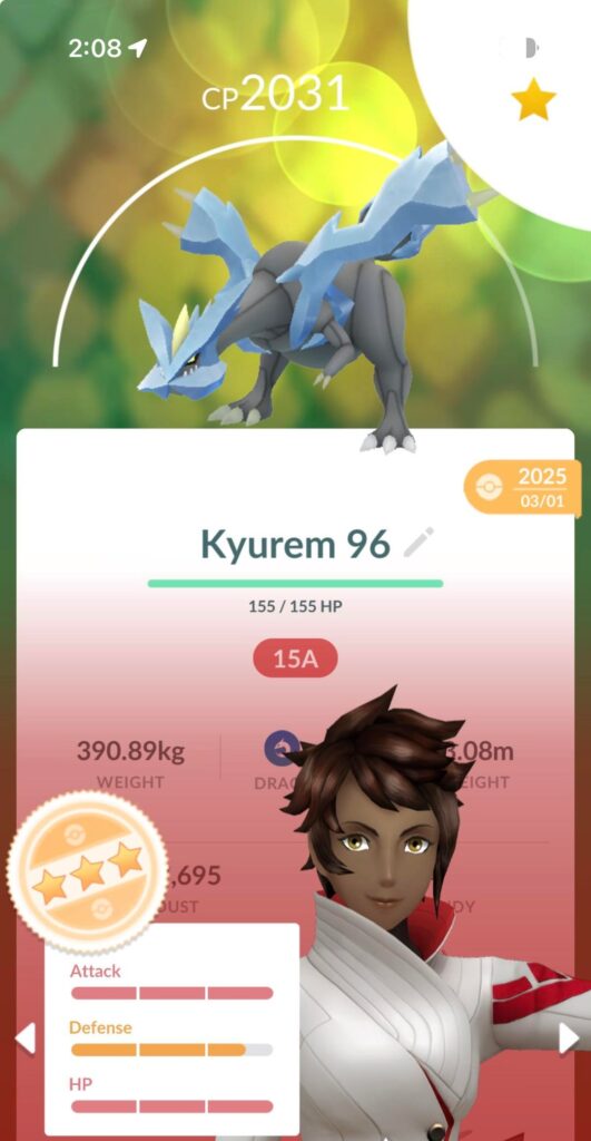 Kyurem White, but which one?