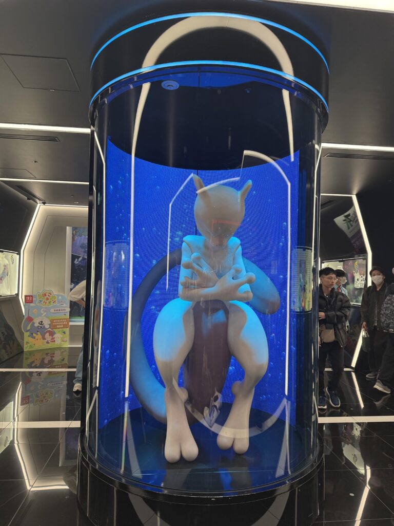 First time at the Pokemon center! So unreal!!