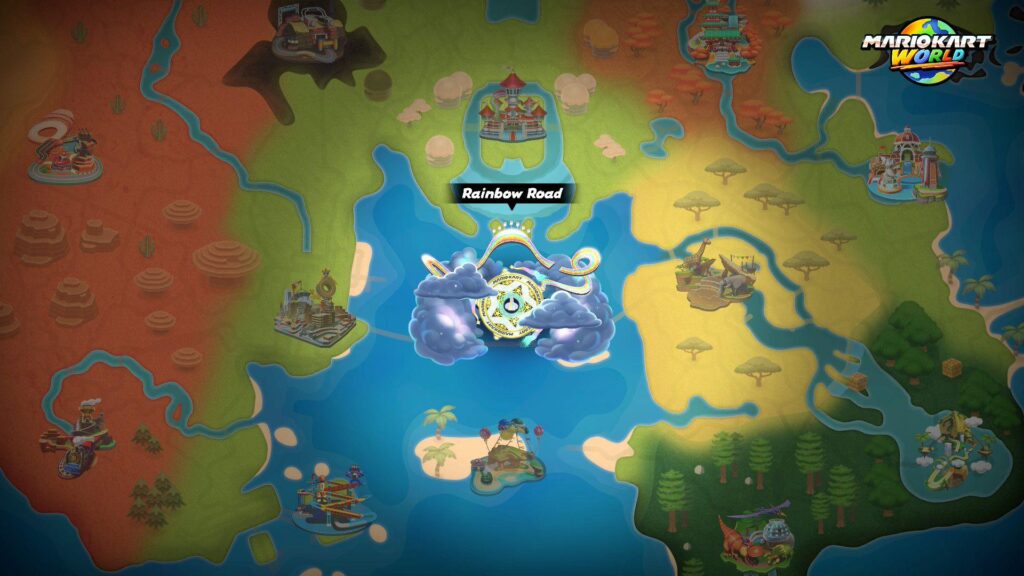 Rainbow Road is Magical in MKW