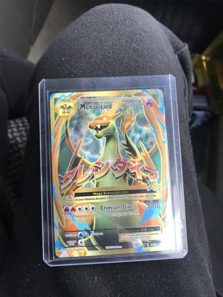 This is my rarest pull got it when i was younger i love ittt💘