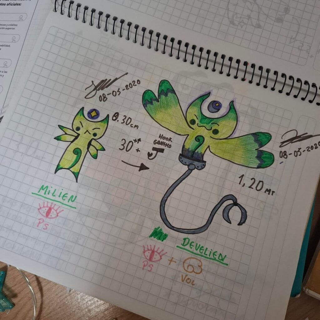 Fakemon I did when I was 12 years old ❤️