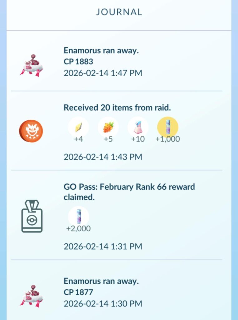 Wasted 2 remote raid passes