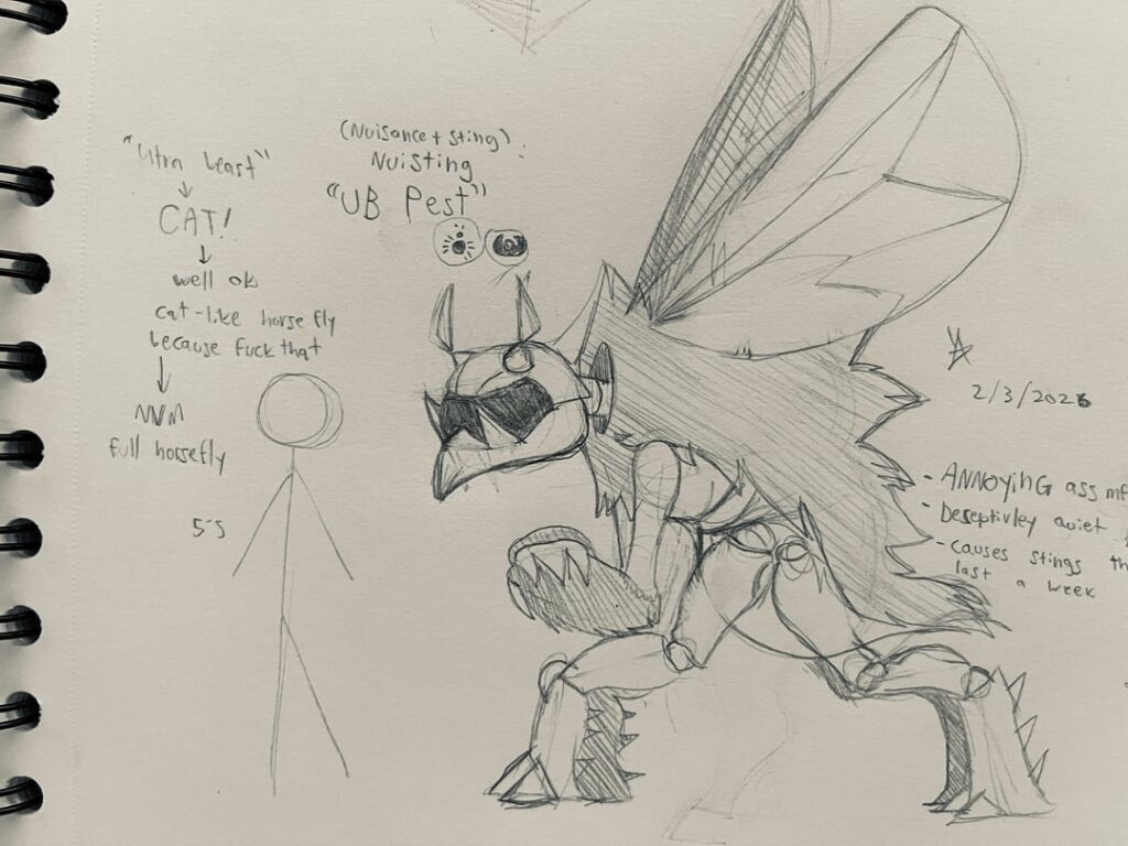 Made an Ultra Beast + Hawlucha prevo