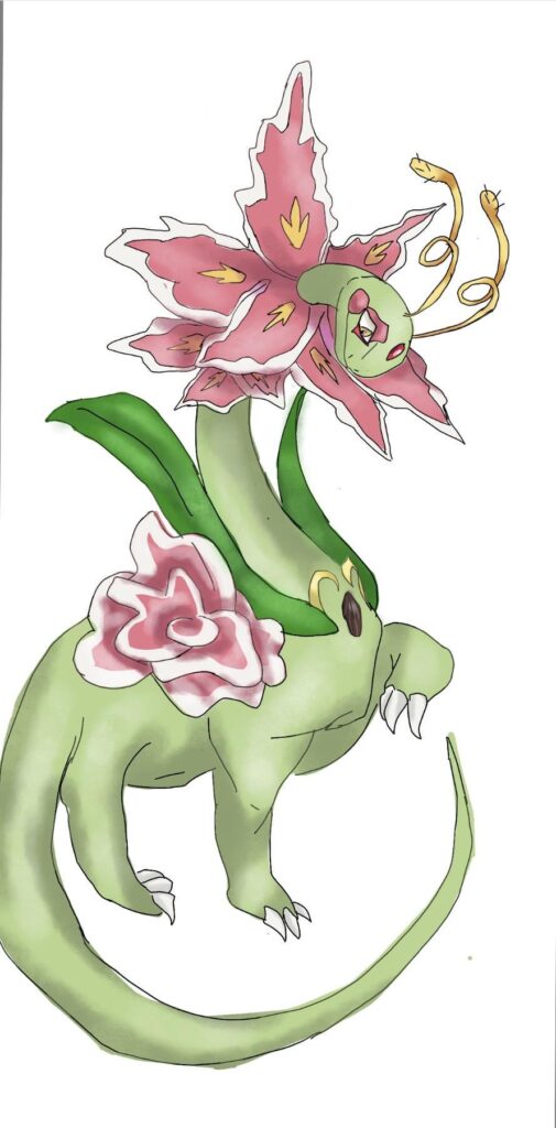 My rendition of mega- Meganium