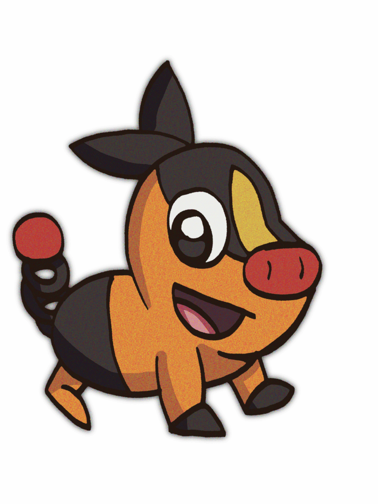 My drawing of Tepig