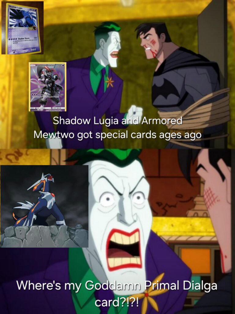 Where's Primal Dialga, William?