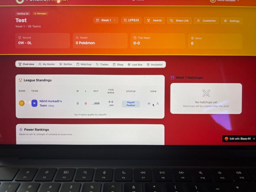 Pokémon Fantasy League