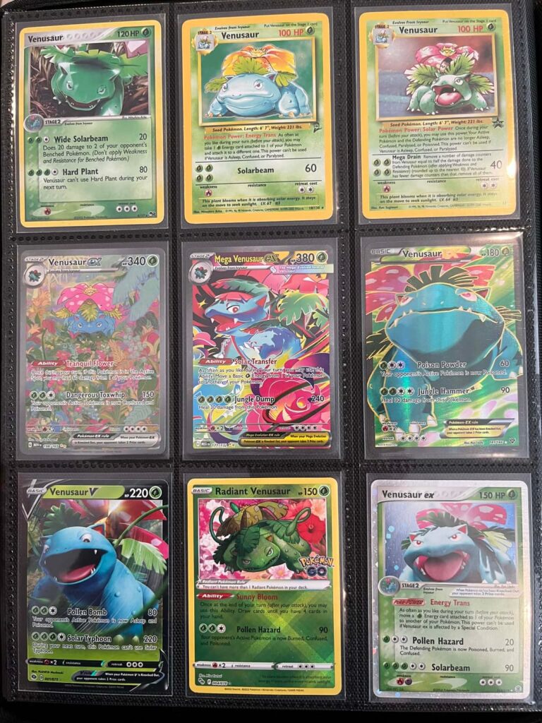 Some of my favorite pages from my Kanto collection!