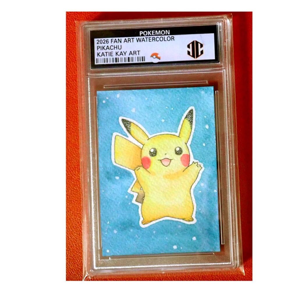 A very nice Water Color Pokemon cards just got Slabbed today