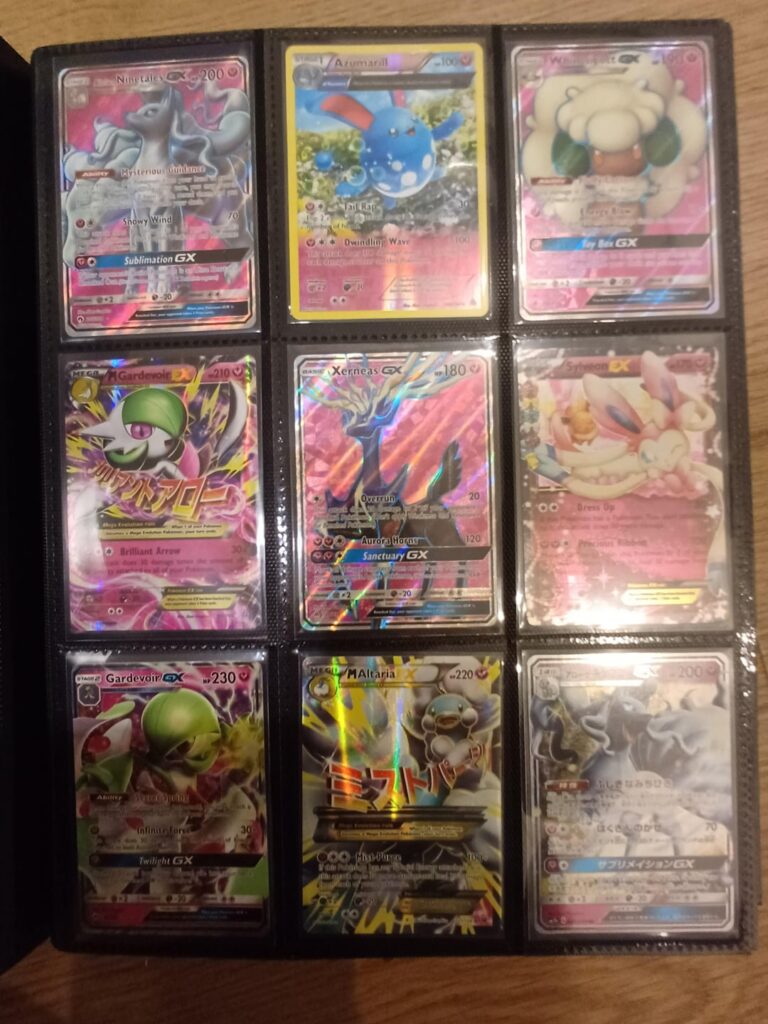 cards must be organised by energy