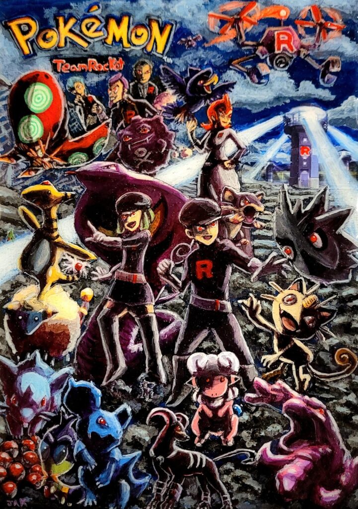 My Team Rocket Piece!