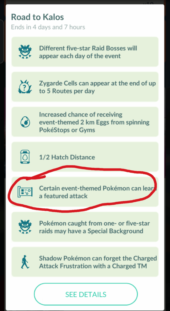Which certain event Pokemon can learn their legacy move?