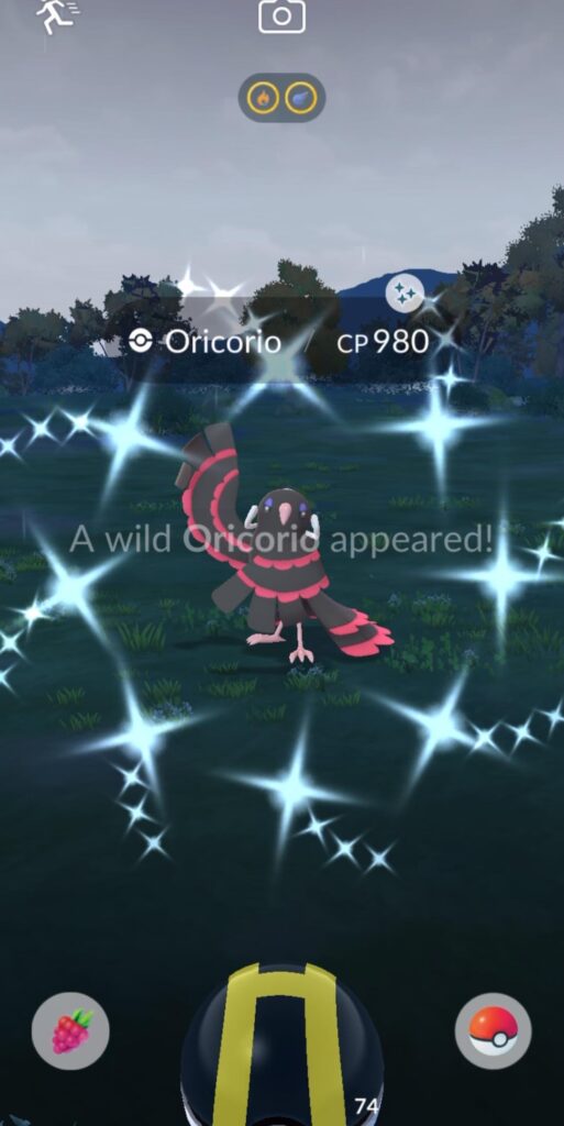 My last set of research and I got shiny ✨