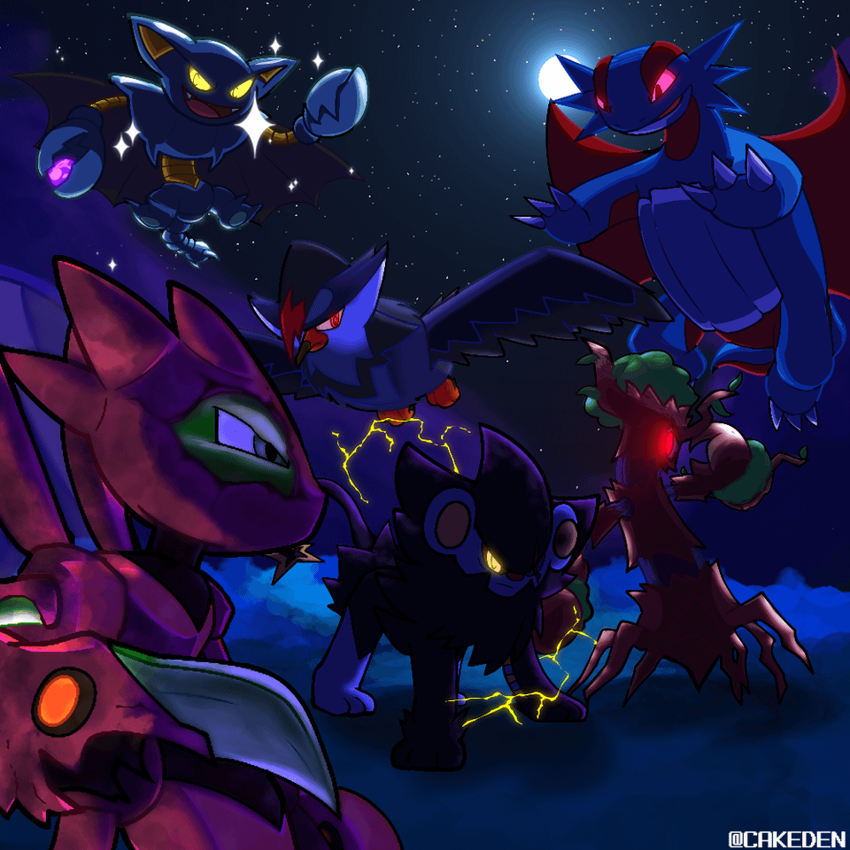 Drew my Older Brother's favorite Pokemon!