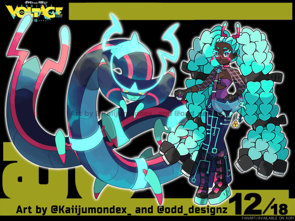 Project Voltage x Pokémon Fanmade Trainer and Fakemon