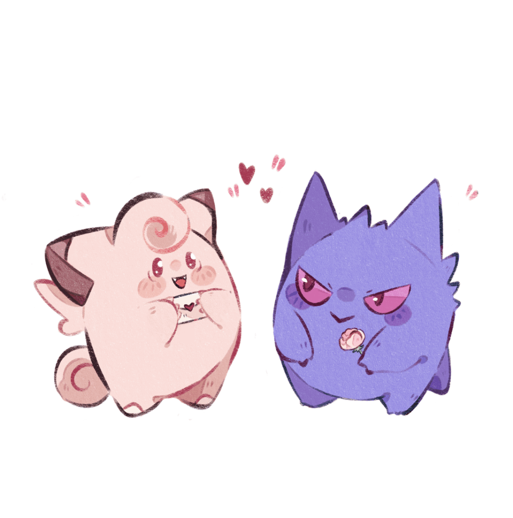 Poke duos I drew for Valentines 💌 who should I do next? [OC]