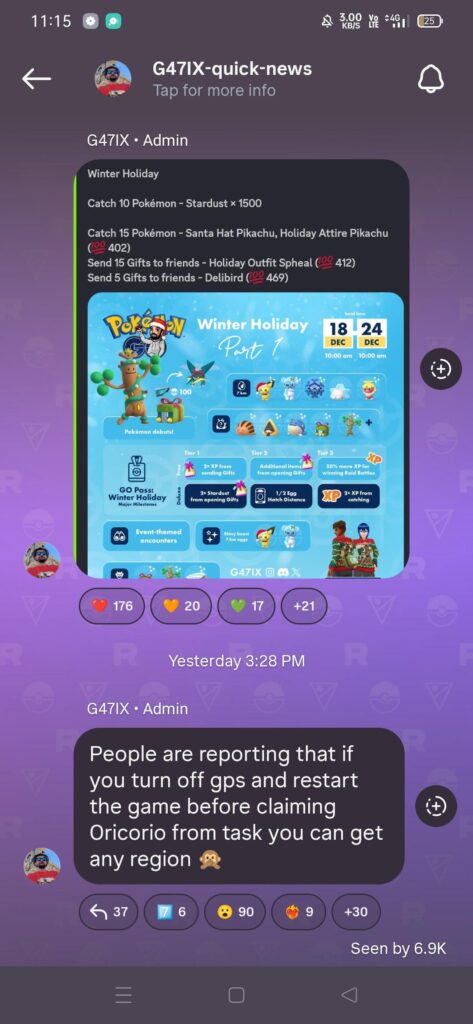 New Trick to get any regional oricorio form?. I catched it all so I don't know it works. His Instagram Id in comment