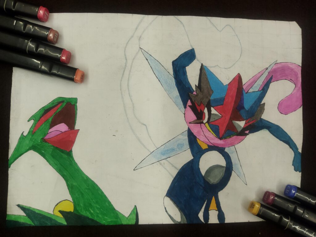 The finished version