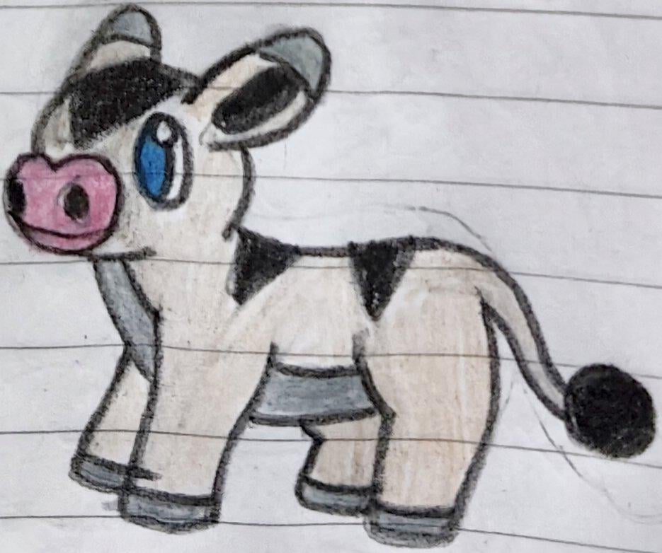 Calfmoo Pokémon Ternero Type:Normal pre Evolution miltank and tauros