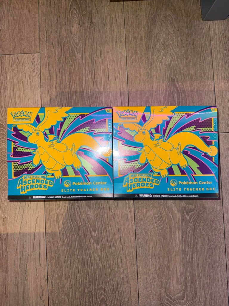 Swipe to open an Ascended Heroes Pokemon Center ETB with me