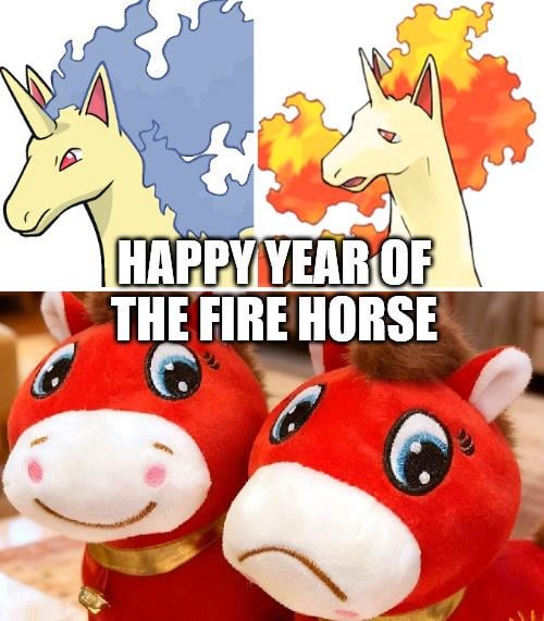 Happy Lunar New Year Of The Fire Horse!🧧🐴🦄
