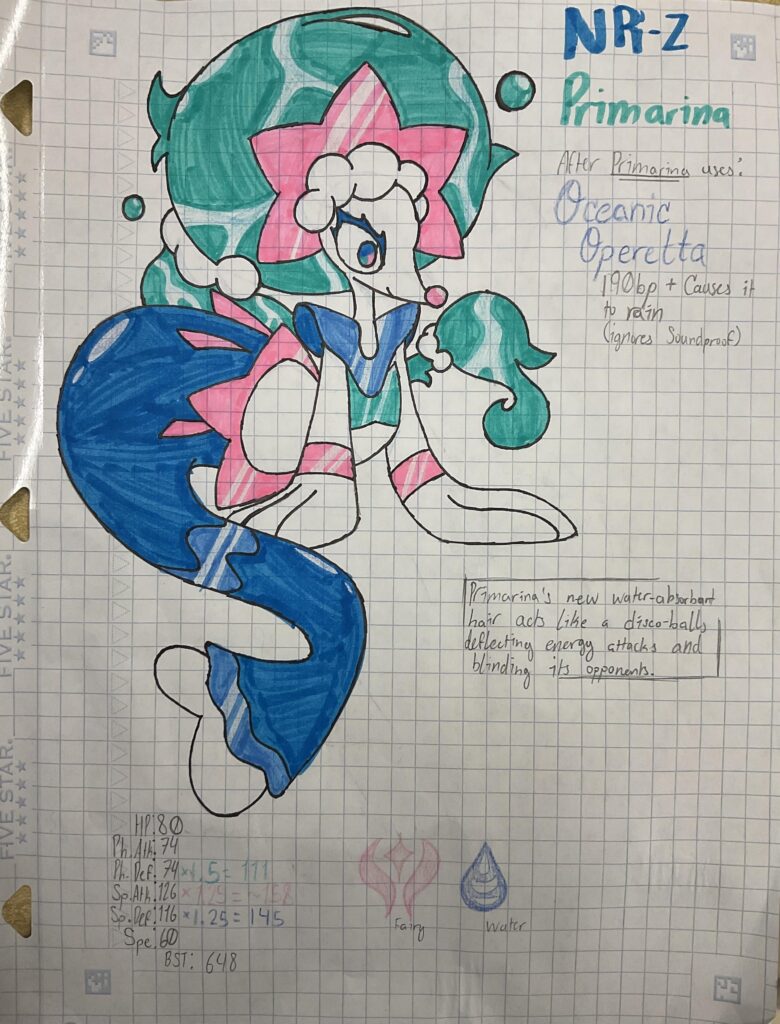 Here’s a brand new NRZ form for Primarina that activates after it uses its signature Z-Move